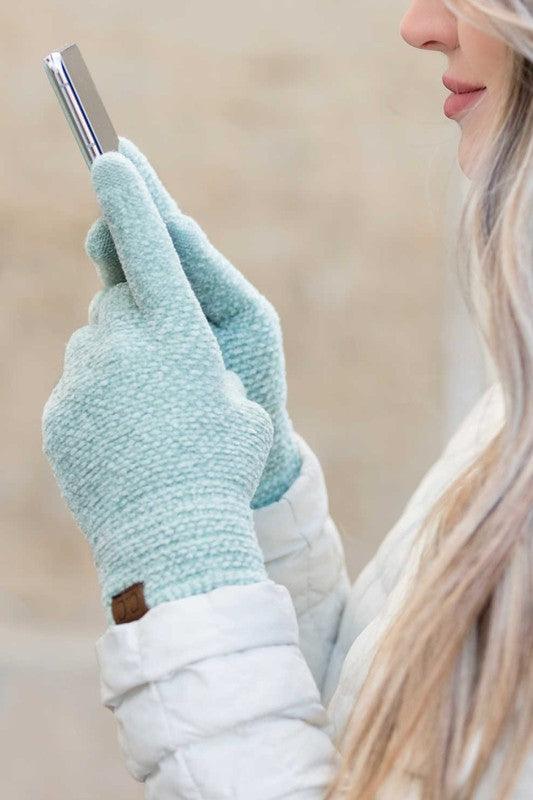 CC Chenille Touch Gloves - Three Mad Hatters Mercantile 