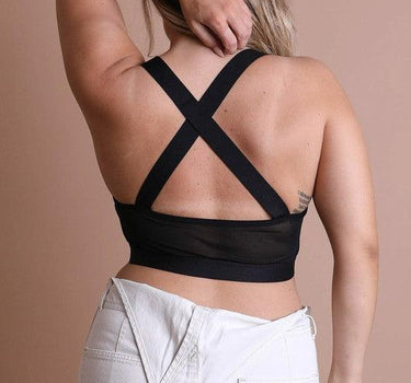 Curvy- Cross Front Bralette
