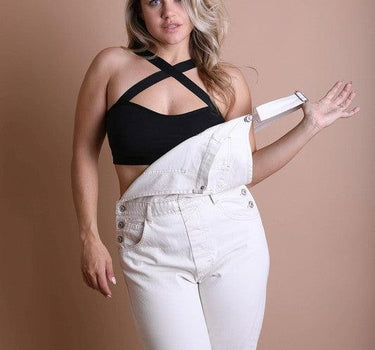 Curvy- Cross Front Bralette