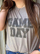 Game Day Leopard Tee Graffic Tee ash 2X 