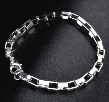 Sterling Silver Linked Bracelet