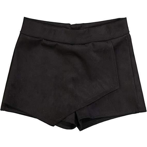 JUNIORS SHORT ENVELOPE SKORT Activewear Black Suede S 