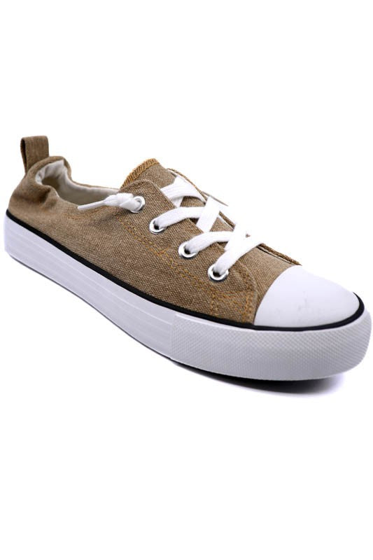 Star-23 Slip On Sneakers Sneakers Taupe 6 