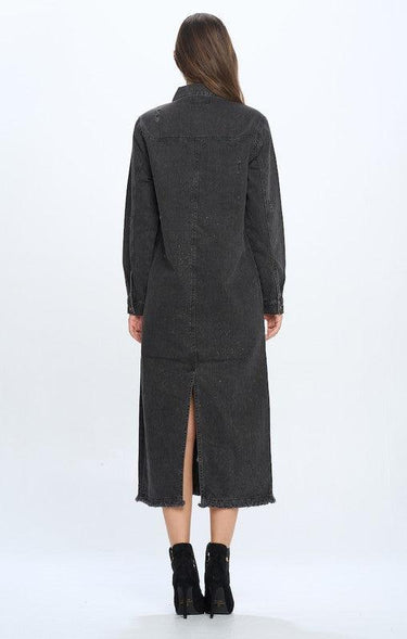 The Ultimate Denim Duster: Blue Age Long Denim Jacket