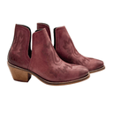 Kickin' Booties in Burgundy