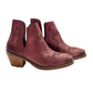 Kickin' Booties in Burgundy Shoes   