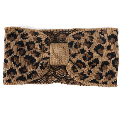 LEOPARD PRINT WINTER HEADBAND Winter Headband TATA Os 