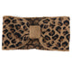 LEOPARD PRINT WINTER HEADBAND Winter Headband TATA Os 