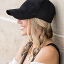 Suede Boyfriend Ball Cap
