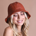 Bucketloads of Charm Vegan Leather Hat