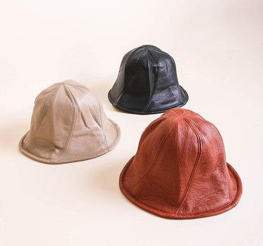 Bucketloads of Charm Vegan Leather Hat