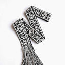 The Kristi -Aztec Tie Belt