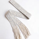 The Kristi -Aztec Tie Belt