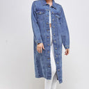 The Original Blue Age Non-Stretch Three-Quarter Denim Jacket