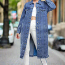 The Original Blue Age Non-Stretch Three-Quarter Denim Jacket