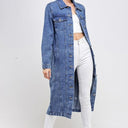 The Original Blue Age Non-Stretch Three-Quarter Denim Jacket