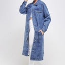 The Original Blue Age Non-Stretch Three-Quarter Denim Jacket