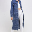 The Original Blue Age Non-Stretch Three-Quarter Denim Jacket