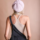 Boucle Rib Knit Beret