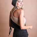 Boucle Rib Knit Beret