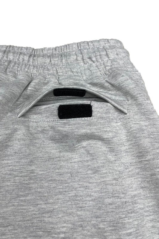 COTTON BLEND LOUNGE SWEAT SHORTS Mens Shorts   