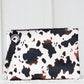 Cow Print Oversized Everyday Clutch Cow Print Clutch   