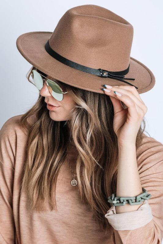 The Classic Felt Fedora - Three Mad Hatters Mercantile 