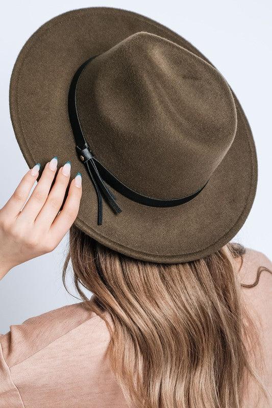 The Classic Felt Fedora - Three Mad Hatters Mercantile 