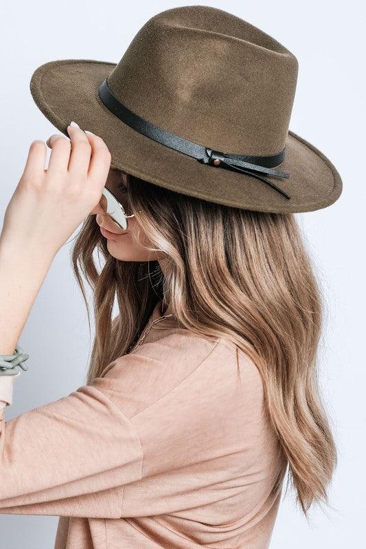 The Classic Felt Fedora - Three Mad Hatters Mercantile 