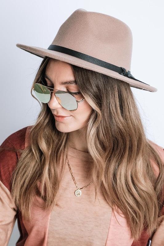 The Classic Felt Fedora - Three Mad Hatters Mercantile 