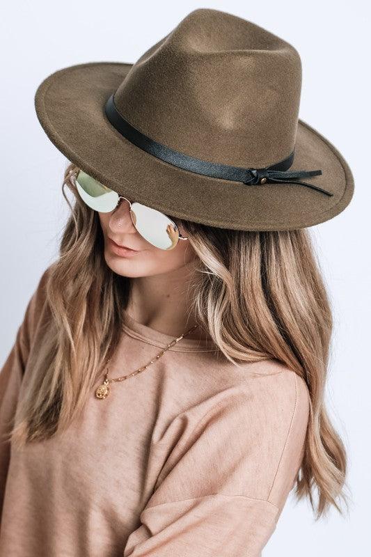 The Classic Felt Fedora - Three Mad Hatters Mercantile 