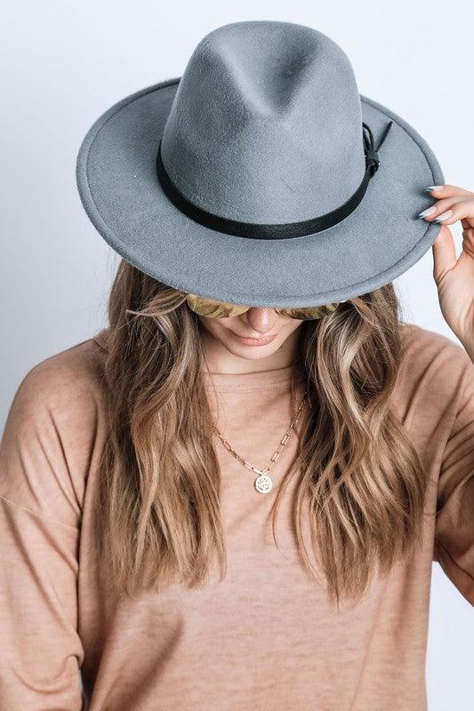 The Classic Felt Fedora - Three Mad Hatters Mercantile 