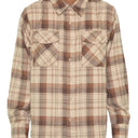 Checker Plaid Flannel Long Sleeve