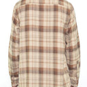 Checker Plaid Flannel Long Sleeve
