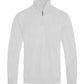 Weiv Mens Knit Quarter Zip Sweater Mens Knit Sweater WHITE S 