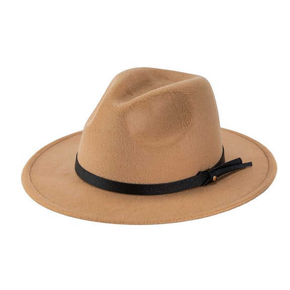 The Classic Felt Fedora Fedora Hat TAUPE/LTLT Os 