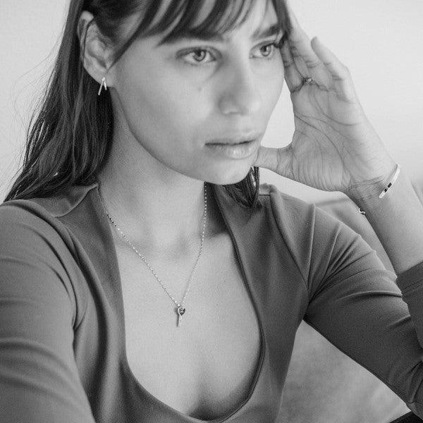 Amour Key to my Heart Necklace - Three Mad Hatters Mercantile 