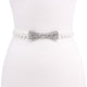 Elastic Pearl Fashion Belt Elastic Belt IVIV/IVORY Os 