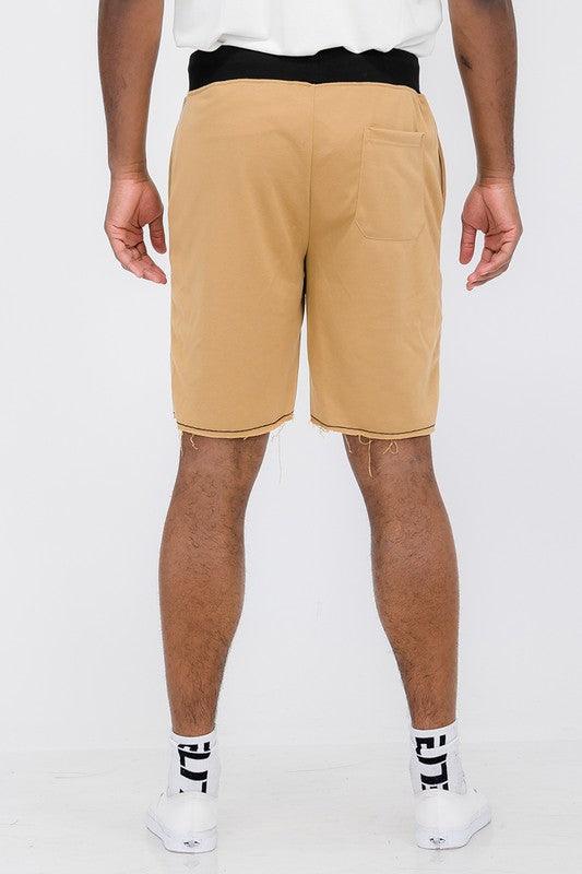 Raw Cut Sweat Shorts - Three Mad Hatters Mercantile 