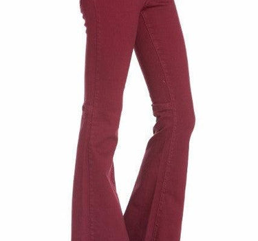 Mid-Rise Classic Five-Pocket Flare Jeans