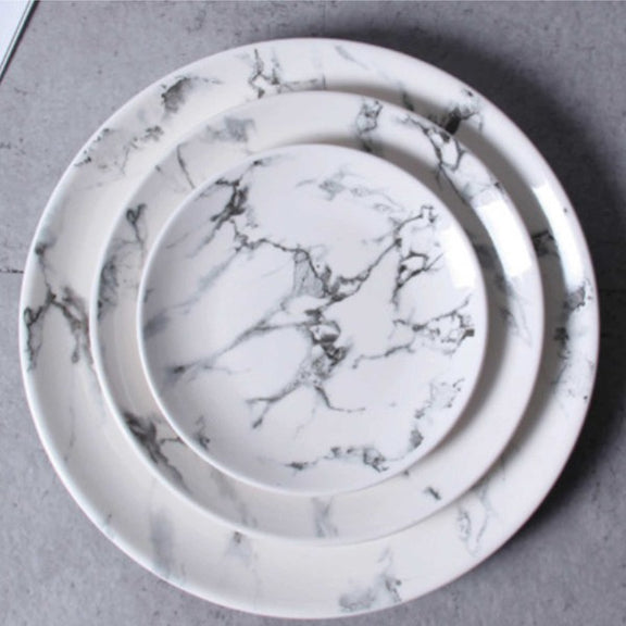 Marble Round Plate  Marble OS 