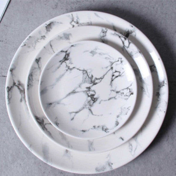 Marble Round Plate    