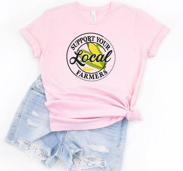 Corn - Support Local Famers Graphic Tee