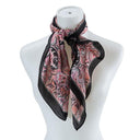 Chic & Versatile: Multi-Pattern Silky Scarf