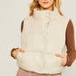 PU Padded Vest Vest   