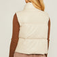 PU Padded Vest Vest   