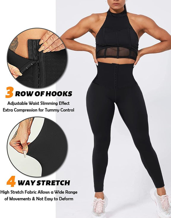 Corset Waist Buttery Soft leggings Body Shaper Leggings   