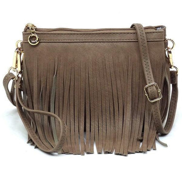 Western Fringe Clutch Cross Body Bag