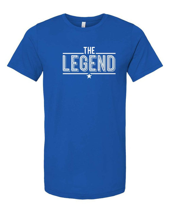 The Legend Dad Softstyle Tee  Royal 2X 