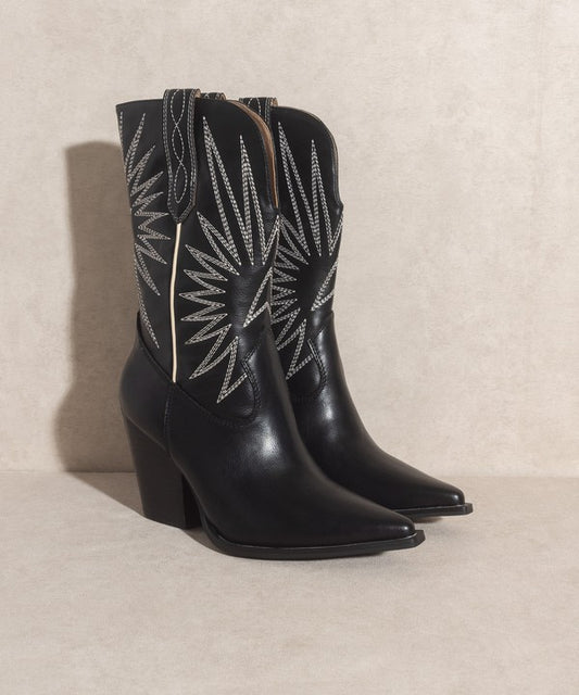 OASIS SOCIETY Emersyn - Starburst Embroidery Boots Boots   